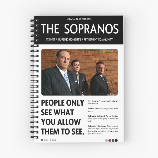 Aperçu de l'œuvre Les Sopranos créée et vendue par selinology.