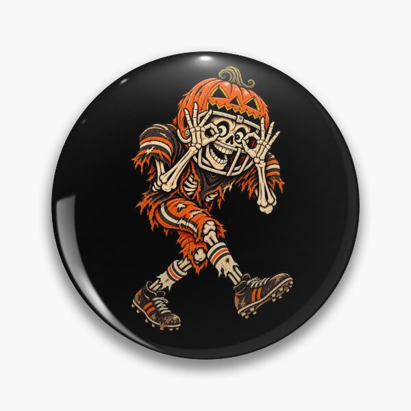 Item preview, Funny Skeleton Playing Football Halloween Griddy Dance designed and sold by GibasVisuals.