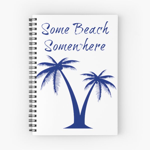 Item preview, Relaxing Beach Scene with Palm Trees and Ocean Waves Artwork designed and sold by heringcreations.