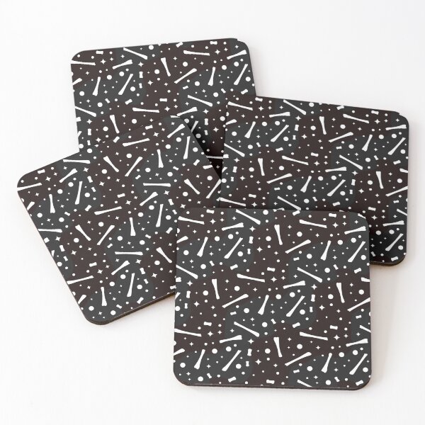 Item preview, Black & White Bones & Stars designed and sold by Scarlet Moody.