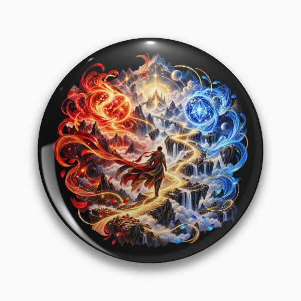 Item preview, Elemental Journey – Fire and Ice Fantasy designed and sold by TroviTutto.