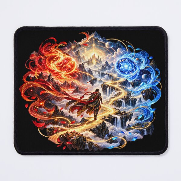 Item preview, Elemental Journey – Fire and Ice Fantasy designed and sold by TroviTutto.