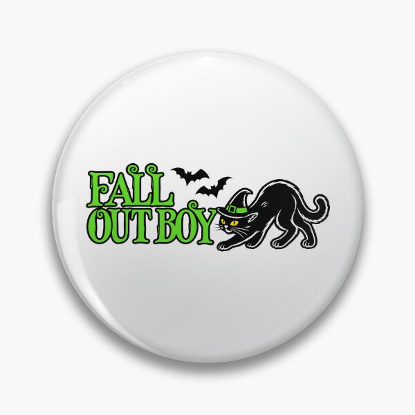 Item preview, Fall Out Boy Merch Black Cat designed and sold by khallidaart.