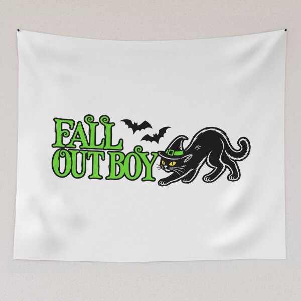 Item preview, Fall Out Boy Merch Black Cat designed and sold by khallidaart.