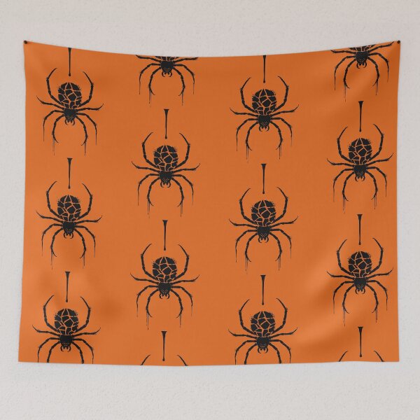 Item preview, Creepy Spider Ink Splatter Gothic Halloween Art designed and sold by cabana.space.
