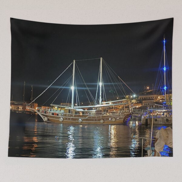 Item preview, Turkish Gulet moored in Nimborio, Halki designed and sold by tomg.