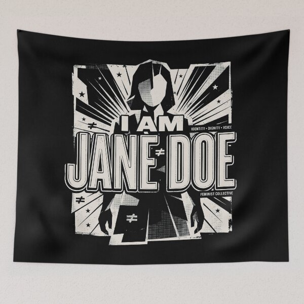 Item preview, I Am Jane Doe Feminist Protest Vintage Statement designed and sold by Etch-art.