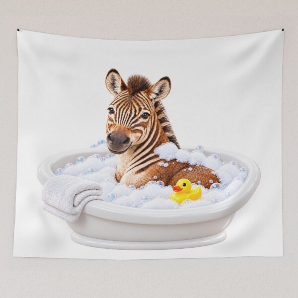Item preview, Sweet Quagga Bubble Bath designed and sold by Sillytoe.
