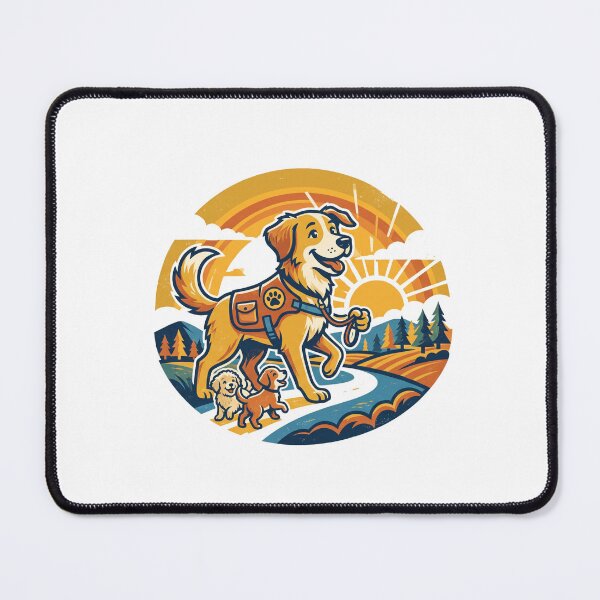 Item preview, Dog Character Sunrise designed and sold by AmadeusModern.