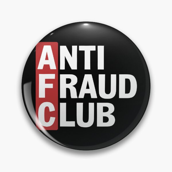 Item preview, Nick Shirley Merch Anti Fraud Club Logo designed and sold by khallidaart.