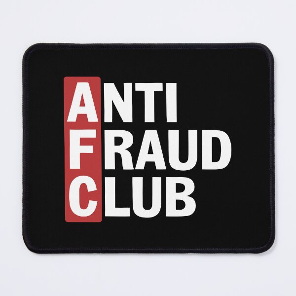 Item preview, Nick Shirley Merch Anti Fraud Club Logo designed and sold by khallidaart.
