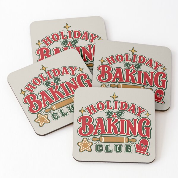 Item preview, Holiday Baking Club Retro Christmas designed and sold by  MAD's Recreation Studio.