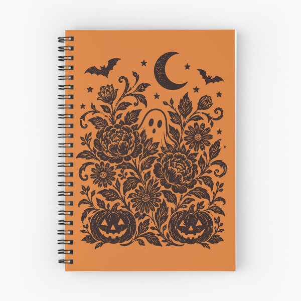 Item preview, Flowers Boo Ghost Vintage Halloween Botanical Cottagecore designed and sold by Y-Vibes.