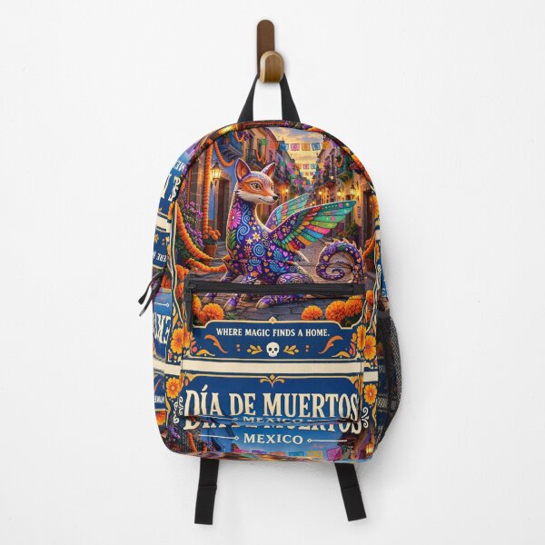 Artikelvorschau, Alebrije Día de Muertos Mexiko – Liebe in lebendigen Farben entworfen und verkauft von DibujandoPorfa.