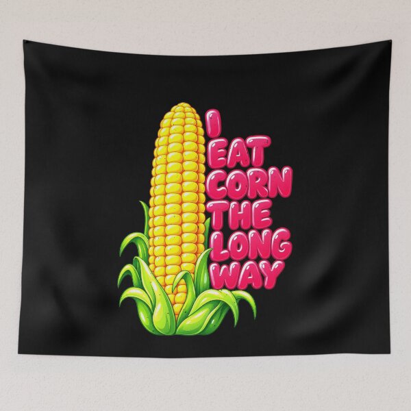 Item preview, I Eat Corn the Corn Joke designed and sold by elderberry.