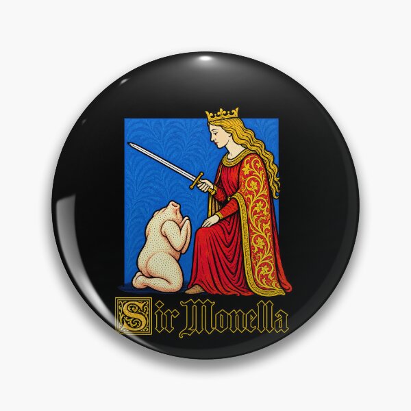 Item preview, Funny Chicken Knighthood with Sir Momella designed and sold by elderberry.