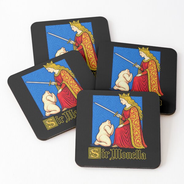 Item preview, Funny Chicken Knighthood with Sir Momella designed and sold by elderberry.