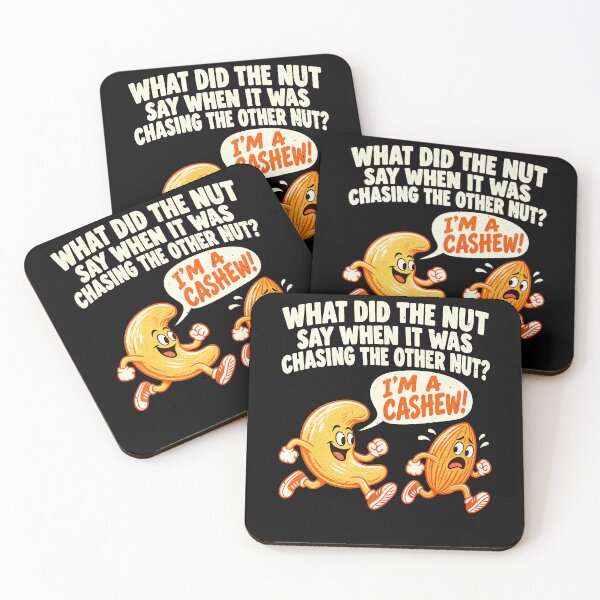 Item preview, Funny Cashew and Almond Chase Joke designed and sold by elderberry.