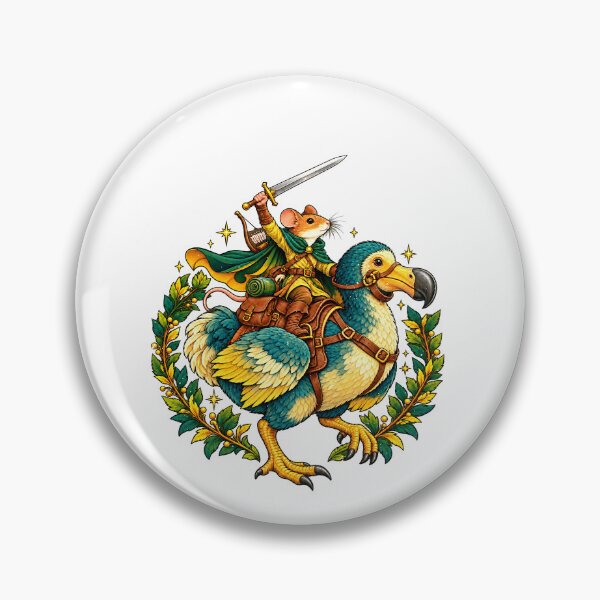 Item preview, Fantasy Mouse Hero and Dodo Bird Journey designed and sold by elderberry.