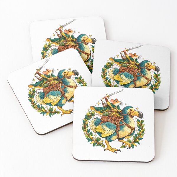 Item preview, Fantasy Mouse Hero and Dodo Bird Journey designed and sold by elderberry.