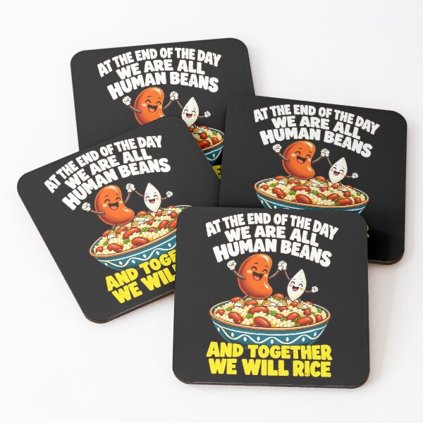 Item preview, We Are All Human Funny Beans Food Joke designed and sold by elderberry.
