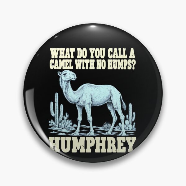 Item preview, What Do You Call a Camel With No Humps? A Funny Dromedary Pun designed and sold by elderberry.