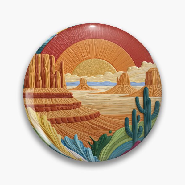 Item preview, Arizona Landmark Landscape designed and sold by Lena Owens at OLena Art..