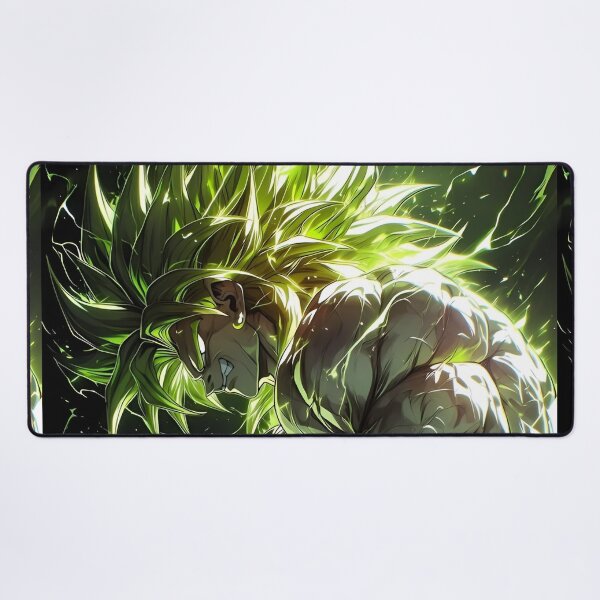 Item preview, Emerald Power Warrior – Neon Green Anime-Inspired Supercharged Fighter designed and sold by Dyan4.
