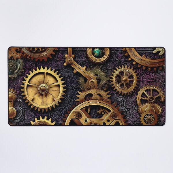 Item preview, Steampunk Machinery & Gothic Dark Purple Pattern designed and sold by DEC02.