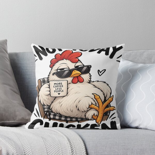 Item preview, Chicken – Not Today designed and sold by RayliVerse.