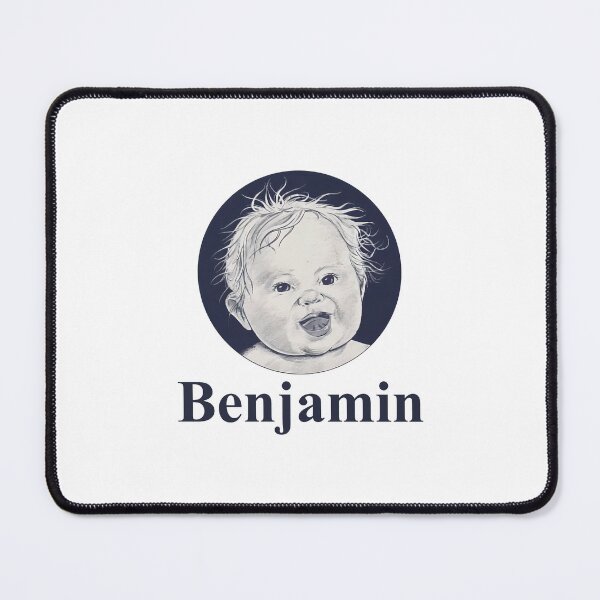 Aperçu de l'œuvre Produits dérivés de Garrett Watts pour Baby Benjamin créée et vendue par khallidaart.