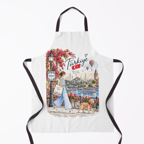 Item preview, Istanbul Turkey Travel Illustration designed and sold by EdwinkOne.