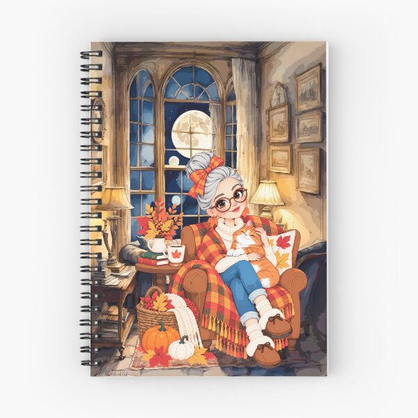 Item preview, A COZY AUTUMN EVENING WITH KIT KAT designed and sold by Tammera.