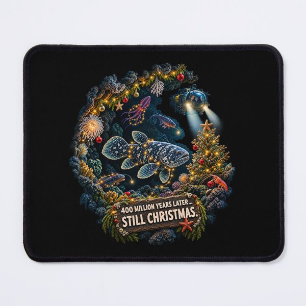 Item preview, 400 Million Years Later… Still Christmas – Coelacanth Christmas designed and sold by Animal Puns.