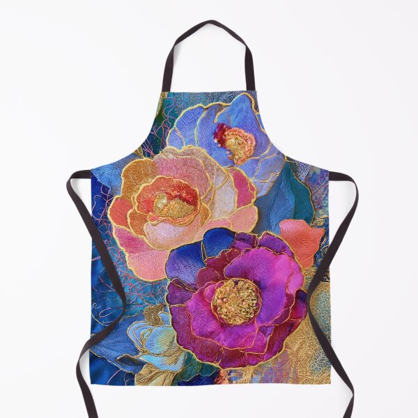 Item preview, Batik Ecléctico Botánica Índigo Abstracto designed and sold by scicilysimonee.