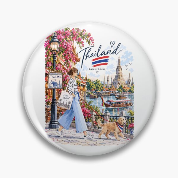 Item preview, Bangkok Thailand Travel Wat Arun designed and sold by EdwinkOne.
