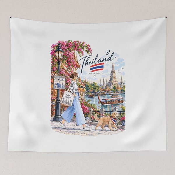 Item preview, Bangkok Thailand Travel Wat Arun designed and sold by EdwinkOne.