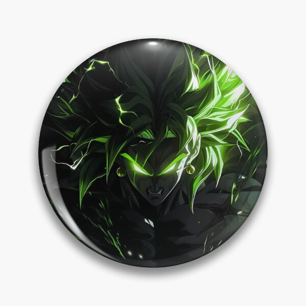 Item preview, Emerald Berserker – Dark Green Energy Anime-Inspired Warrior designed and sold by Dyan4.