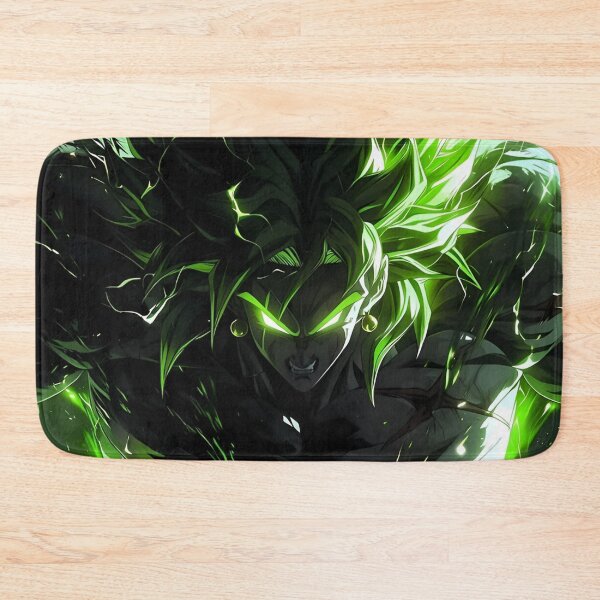Item preview, Emerald Berserker – Dark Green Energy Anime-Inspired Warrior designed and sold by Dyan4.