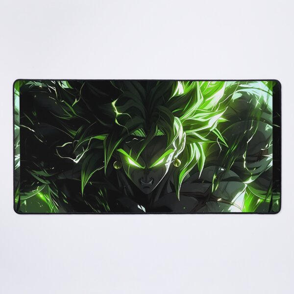 Item preview, Emerald Berserker – Dark Green Energy Anime-Inspired Warrior designed and sold by Dyan4.