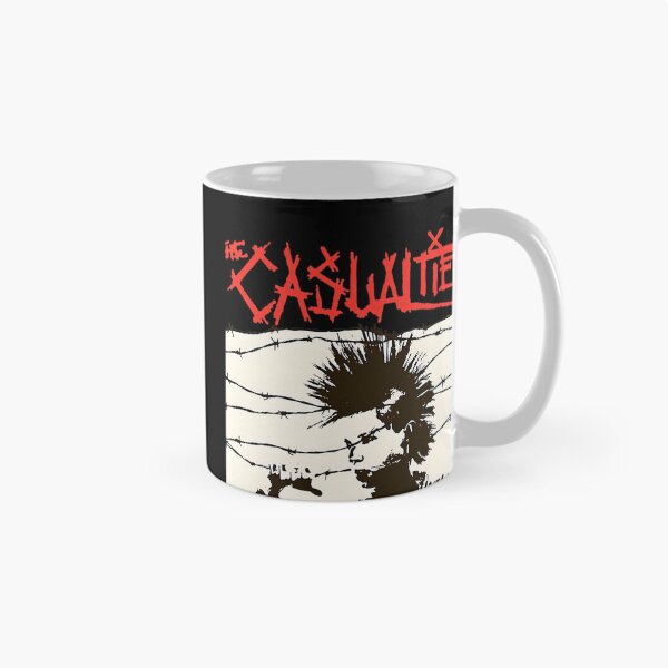 Item preview, The Casualties Punk Rock Band Inspired Graphic Design designed and sold by halilkineyn.
