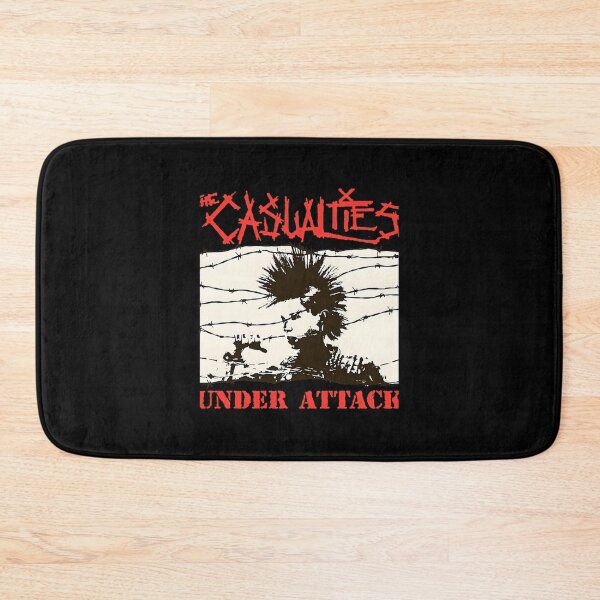 Item preview, The Casualties Punk Rock Band Inspired Graphic Design designed and sold by halilkineyn.