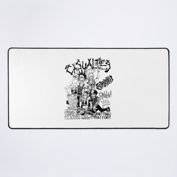 Item preview, The Casualties Punk Rock Band Vintage Grunge Style Design designed and sold by halilkineyn.