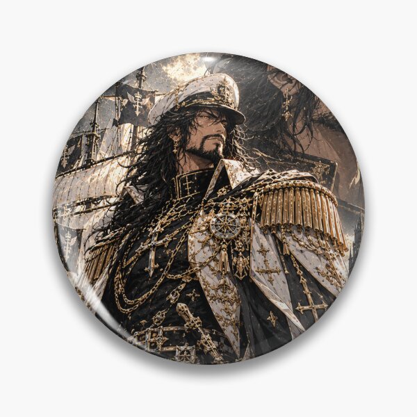 Item preview, Admiral Sable | White Crown Crew | The Drowned Saint | Imperial Fleet Commander Poster designed and sold by Boomaroo.