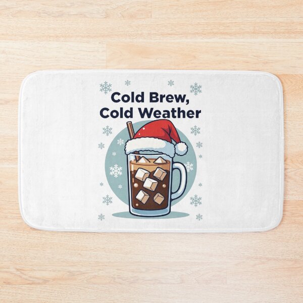 Item preview, Cold Brew Cold Weather Christmas Iced Coffee designed and sold by EcoArtTees.