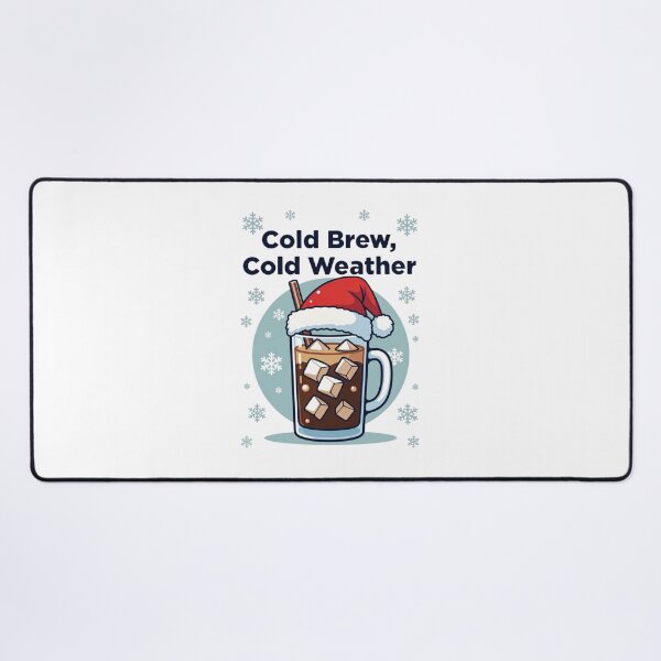 Item preview, Cold Brew Cold Weather Christmas Iced Coffee designed and sold by EcoArtTees.