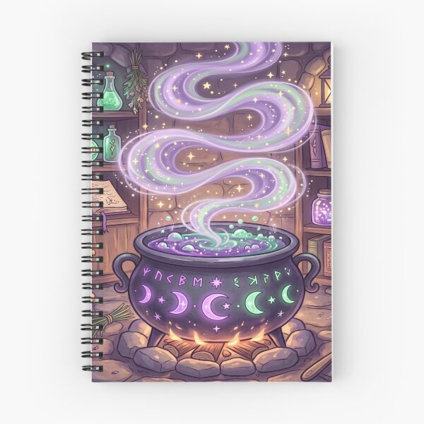 Item preview, I Put a Spell on My Anxiety – Cauldron Magic designed and sold by Art for your Soul.
