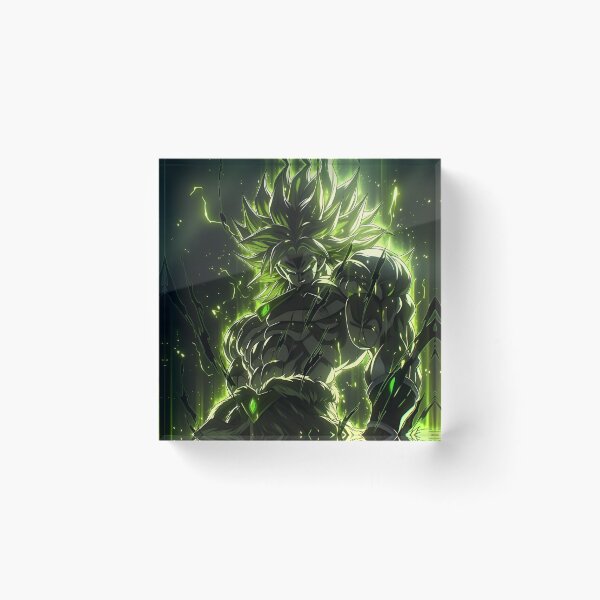 Item preview, Emerald Titan Warrior – Powerful Green Energy Anime-Inspired Fighter designed and sold by Dyan4.