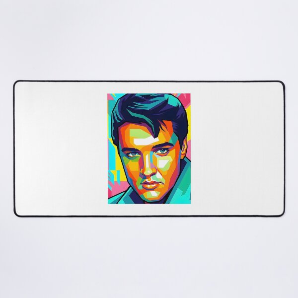 Item preview, Elvis Presley Pop Art Portrait with Vibrant Colors and Retro Style designed and sold by FerguliosoFilms.
