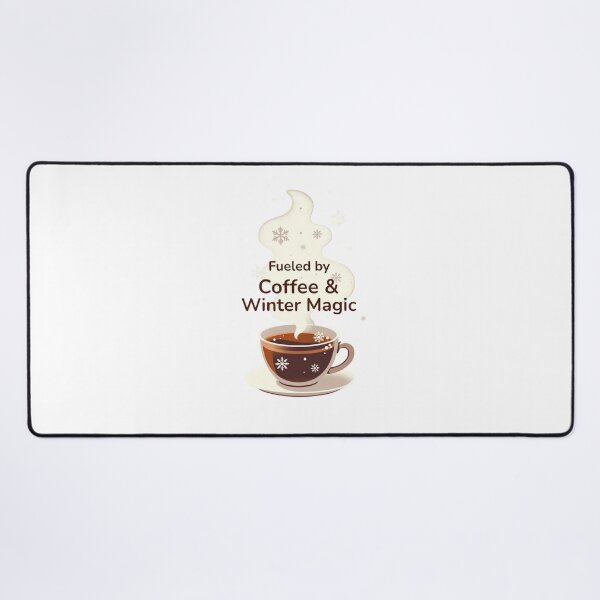 Item preview, Fueled by Coffee and Winter Magic Cup designed and sold by EcoArtTees.